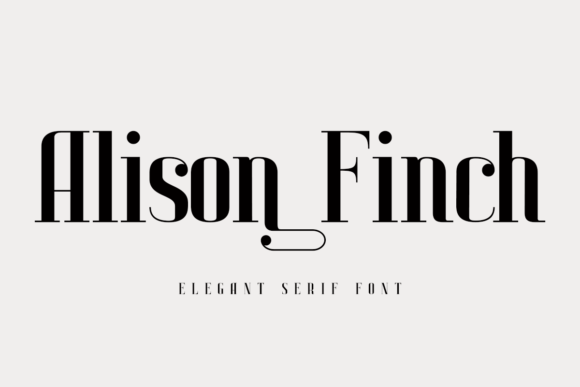Alison Finch: A Charming Serif Font for Thoughtful Branding