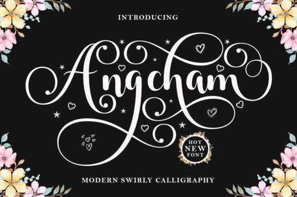 Angcham: The Perfect Font for Small Business Branding