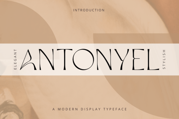 Antonyel: A Thoughtful Serif Font for Real Branding Work