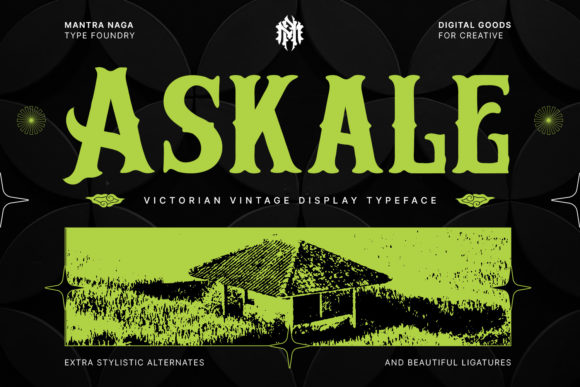 Askale: A Victorian Blackletter Font for Thoughtful Editorial Design