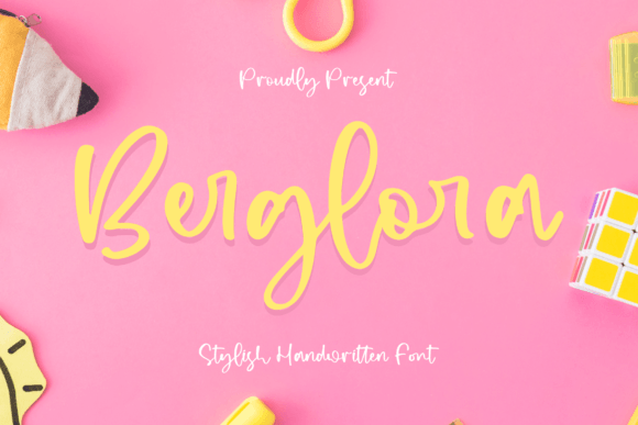 Berglora: A Script Amp Font That Elevates Campaign Headlines