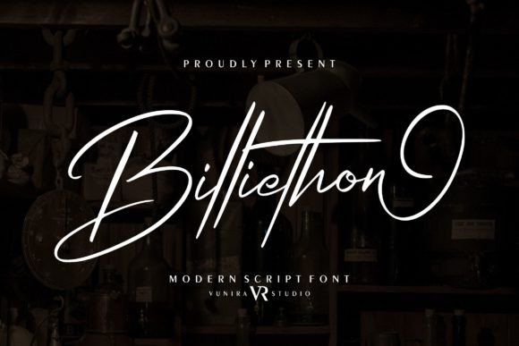 Billiethon: A Handwritten Script Font That Feels Human, Not Hyped