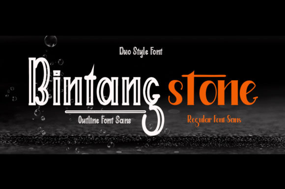 Bintang Stone Duo: A Clean Sans Serif Font That Elevates Your Brand
