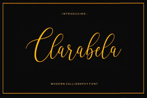 Clarabela: A Handwritten Font for Elegant Branding