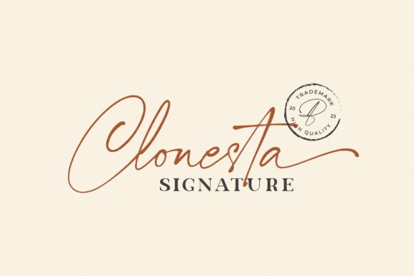 Clonesta Signature: A Thoughtful Handwritten Typeface for Editorial Warmth