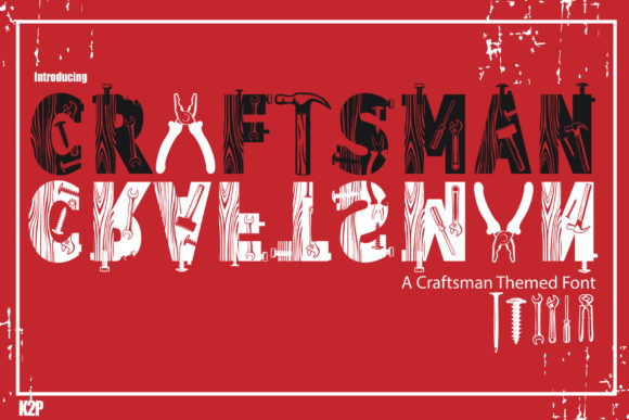 Craftsman Font: A Bold, Playful Decorative Typeface for Real Branding Work
