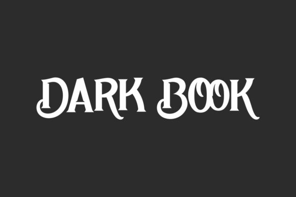 Dark Book: A Serif Font That Anchors Your Message