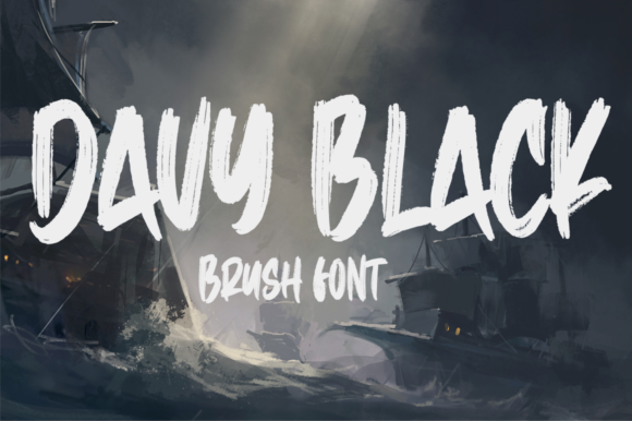 Davy Black: A Bold, Grounded Display Font