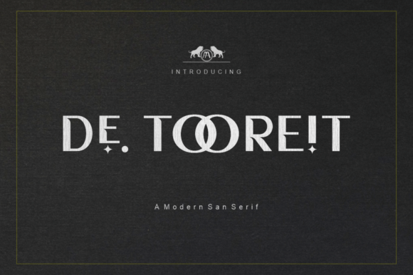 De Tooreit: A Modern Sans Serif for Digital Branding