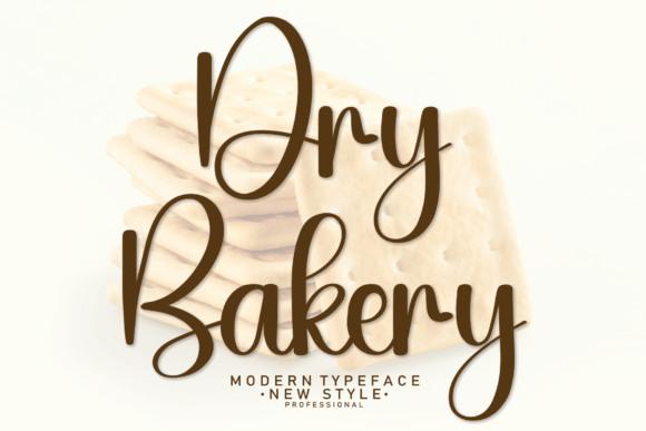 Dry Bakery: A Romantic Script Font for Luxury Branding