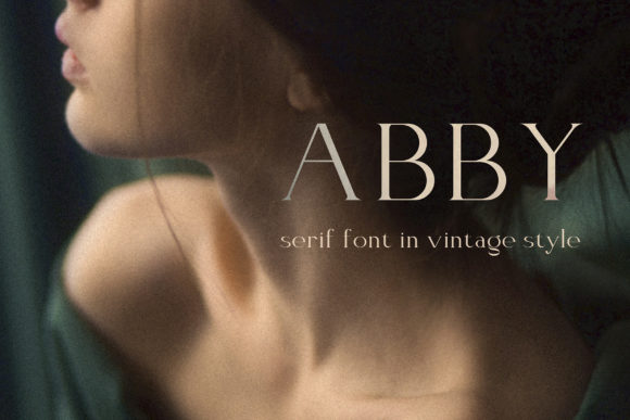 Elegant Font Abby: A Serif That Speaks Quiet Confidence