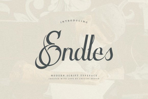 Endles Script Font for Handmade & Boutique Brands