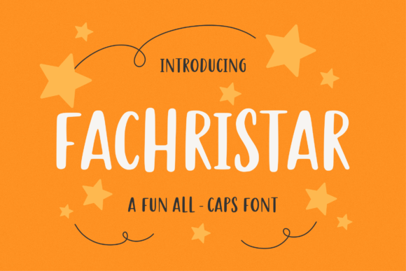 Fachristar: A Friendly Display Font for Real Branding Work