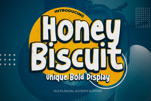 Honey Biscuit: A Bold Display Font That Stands Out in Fast-Scrolling Feeds