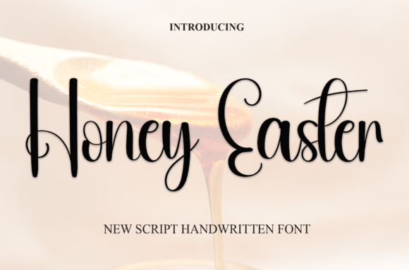 Honey Easter Handwritten Font for Crafters & Sellers