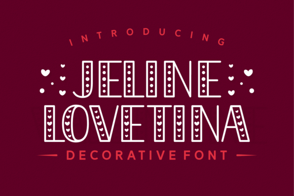 Jeline Valentina: A Decorative Font That Feels Like Love on the Web