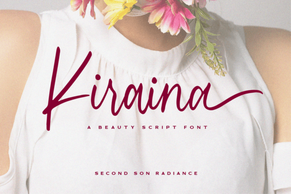 Kiraina: An Elegant Handwritten Font for Thoughtful Branding