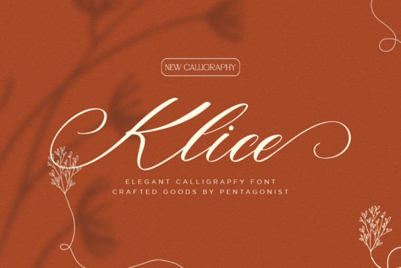 Klice: A Refined Script Font for Digital Branding