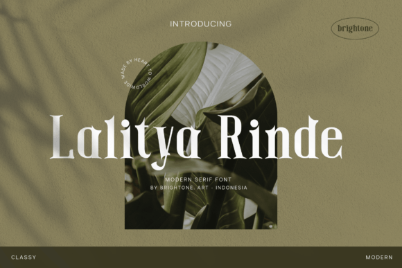 Lalitya Rinde: A Serif Font That Earns Its Place in Campaign Visuals