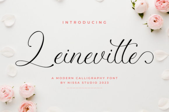 Leinevitte: A Timeless Script Font for Handmade Labels & Printables