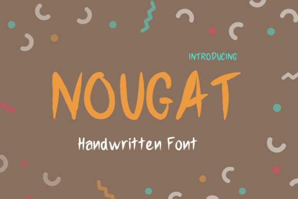 Nougat: A Display Font That Adds Heart to Your Brand