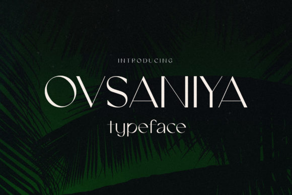 Ovsaniya: A Clean Sans Serif Font for Campaign Headlines