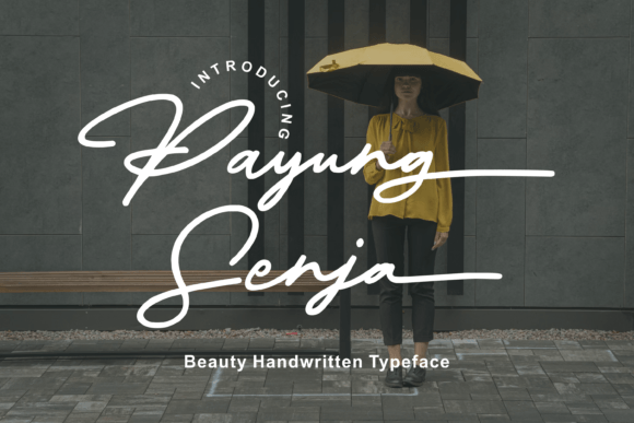 Payung Senja: A Handwritten Typeface That Makes Your Brand Feel Thoughtful