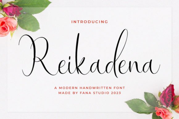 Reikadena: A Modern Handwritten Font for Scroll-Stopping Brand Content