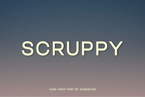 Scruppy: A Clean Sans Serif Font That Elevates Real Small Business Branding