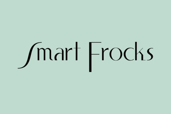 Smart Frocks: A Classy Sans Serif Font for Polished Digital Brands