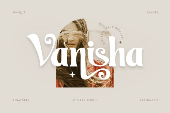 Vanisha: A Serif Font That Breathes With Your Content